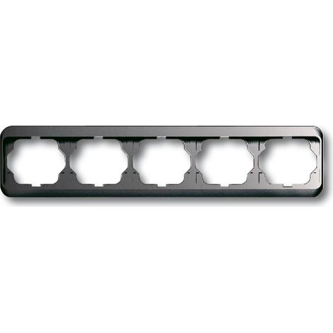 Busch-Jaeger Marco de cubierta quíntuple platino - alpha nea® (1725-20), 2CKA001754A1652 (1/4)