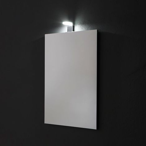 Specchio rettangolare 50x70 con lampada led (1/5)