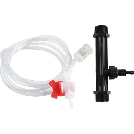 Kit de riego para jardín  G3/4, inyector de fertilizante, interruptor, filtro, tubo de agua. (1/5)