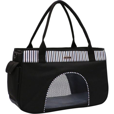 Sac pour animaux de compagnie, sac de voyage, sac de transport, maille respirante, anti-chute, fournitures de sac pour chien en peluche (1/4)