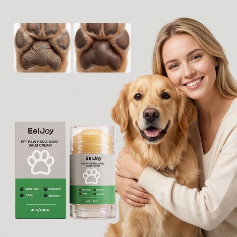 Pfotenpflege-Balsam-Stick für Haustiere, praktische Creme für Hundepfoten und Ballen - 40 g -- DE (1/5)
