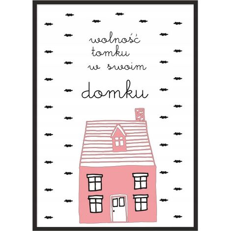 Bildplakat im Rahmen, A4 cm, Haus, PD112 (1/5)