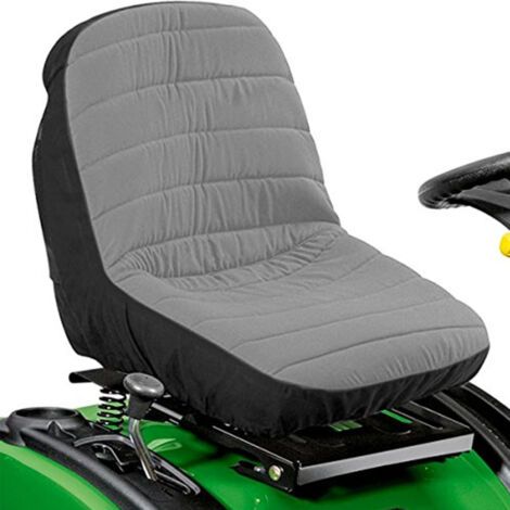 Housse de SièGe de Tracteur Tondeuse à Gazon Universelle Housse de Rangement RembourréE pour Coussin de Confort Moyen (1/5)