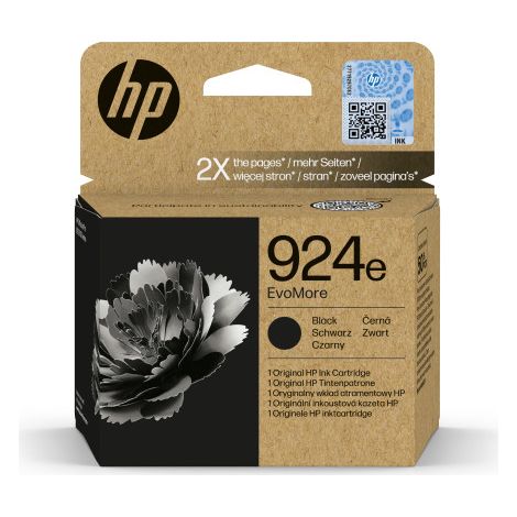 HP 924e Cartucho Negro OfficeJet Pro 8120, 8130 series