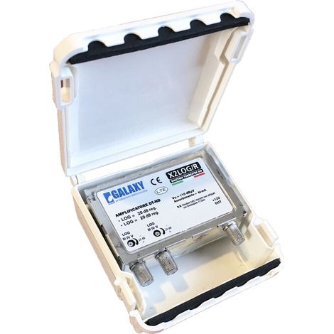 AMPLIFICATORE DT 5G  2 ING UHF 20DB REGOLABILE- 1,0 pz
