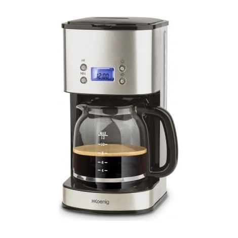 H.Koenig MG30 SILVER - Cafetière programmable (1/10)