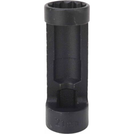 81-mm-Stoßdämpfermutter-Steckschlüssel (hochfest und effizient) – Universelles Werkzeug zum Ausbau der Fahrzeugaufhängung (21 mm/0,83 Zoll) – Crezuo