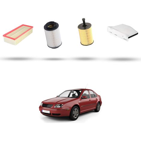 Kit tagliando 4 filtri compatibile con Vw Jetta IV (162) 2.0 TDI 103kw Dal 2011 (1/5)