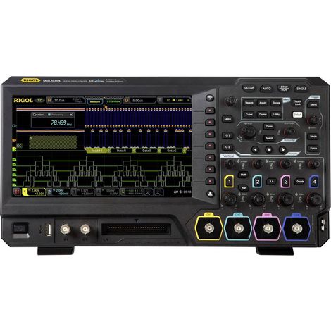Rigol MSO5104 Oscilloscopio digitale 100 MHz 2 Gsa/s 100 Mpts 8 Bit 1 pz. (1/5)