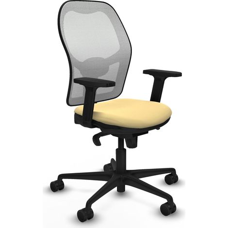 Bürostuhl piqueras y crespo Jorquera schwarz hochwertiger Schaum (1/2)