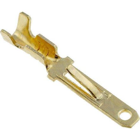 Adnauto – Lot de 100 cosses mâles pour connecteur ISO femelle – Section 1.5mm² – Compatible pour installations électriques professionnelles