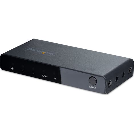 Commutatore HDMI - STARTECH - 2 porte - 8K 60Hz - HDR10+ - Alimentatore (1/4)