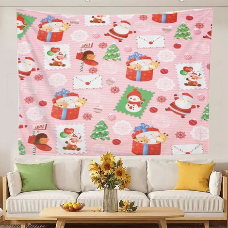 Tapisserie murale nature, tapisserie murale aux couleurs vives pour la chambre, nappes pour la décoration murale 100x75cm (1/5)
