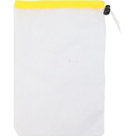 Bolsas de almacenamiento, material ecológico, uso versátil, 10 unidades, amarillo - 20,5 x 32 cm (1/2)