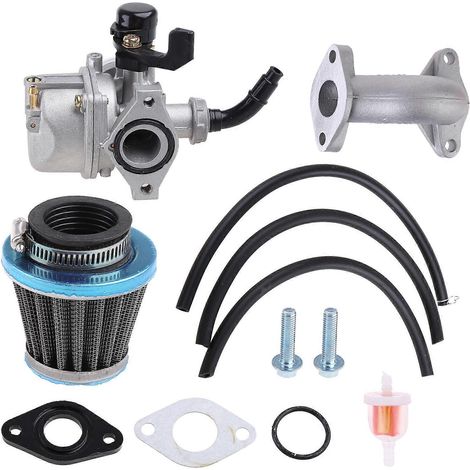 Carburateur 22 mm PZ22 avec filtre à air et tuyau d'admission pour quad 110 cc et 125 cc (1/5)