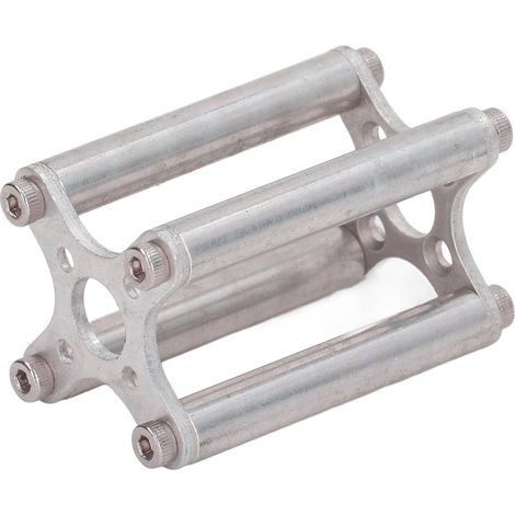 Support de moteur sans balais en alliage d'aluminium, type X, fixe, en forme de croix, de remplacement, couleur argent, pour moteur 4045 (1/5)