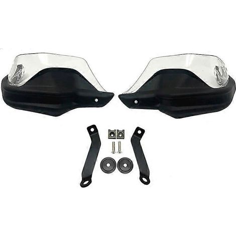 Déflecteurs de vent et protège-mains pour Honda NC750 X DCT NC750S NC 750 X (2013-2022, 2020-2021) - Noir et transparent (1/5)