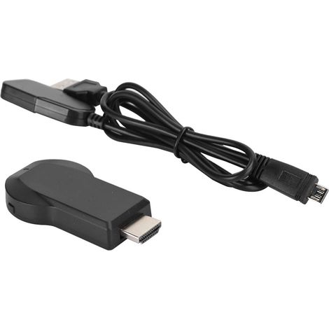Adaptateur récepteur d'affichage sans fil HDMI pour téléviseur Wi-Fi, compatible AirPlay, Miracast et DLNA (1/5)