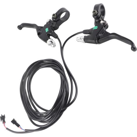 1 paire de poignées de frein étanches en alliage d'aluminium pour vélo électrique/scooter (1/5)