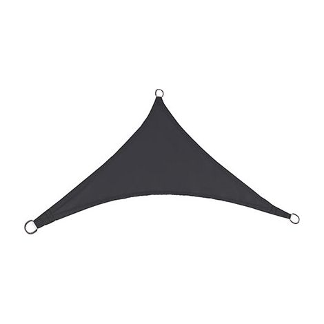 VELA OMBREGGIANTE LUXURY TRIANGOLARE STARS  POLIESTERE GRIGIO GR/MQ 180 MT 3,6X3,6X3,6