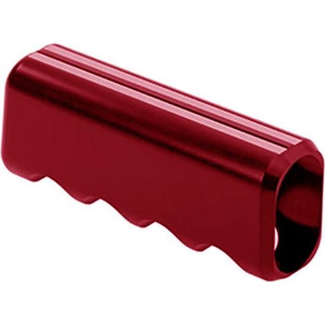 Embellecedor de la tapa del freno de mano modificado para Mustang Shelby GT500, color rojo. (1/2)