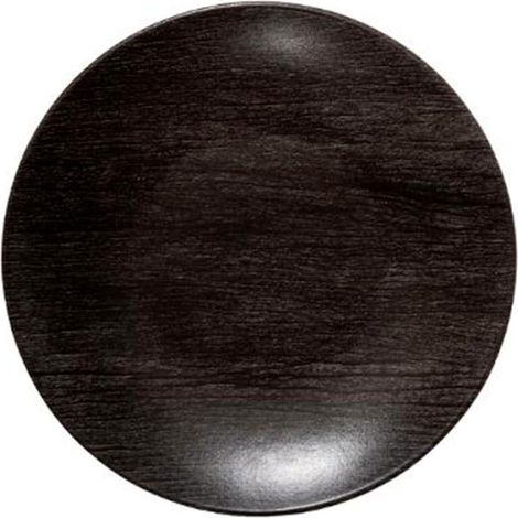 Lot de 6 Assiettes à Dessert "Vie Sauvage" 20cm Noir (1/2)