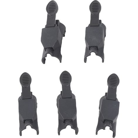10 interrupteurs pour torche de soudage TIG avec jeu de noyaux, accessoires de soudage à l'argon noirs résistants à l'oxydation (1/5)