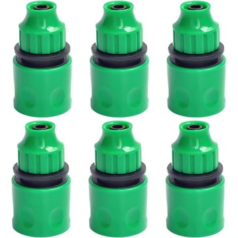 Raccord Tuyau 8/11 mm, Raccord Rapide Arrosage Plastique