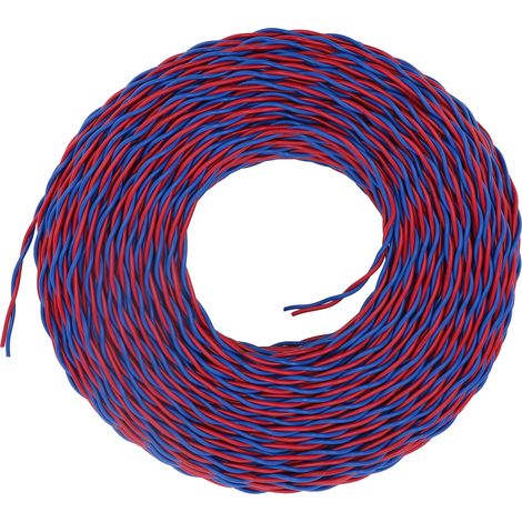 RVS-20.75 Câble souple multibrins isolé PVC rouge et bleu de 100 m à 42 conducteurs pour 300 V CA (1/5)