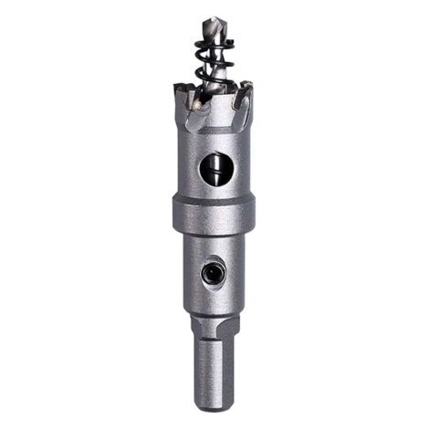 Sollbry Scie cloche bimétallique en carbure robuste de qualité industrielle coupe trou en acier inoxydable 3/4\ (1/4)