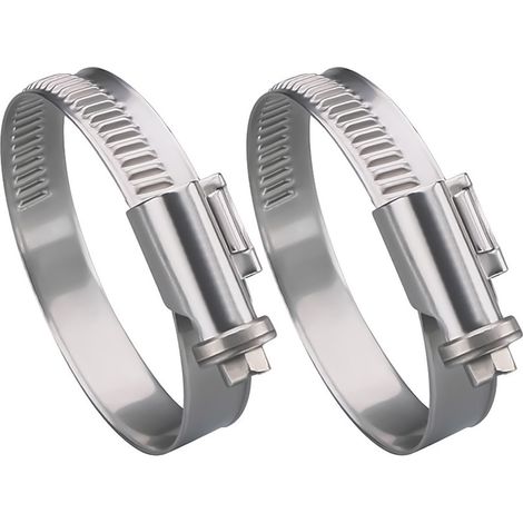 Colliers de serrage universel, métallique, diamètre 12 à 22 mm, largeur 9 mm X 2 - AUTOBEST