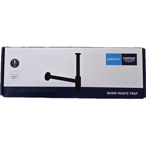 Grohe - Design-Siphon, schwarz matt 295032430