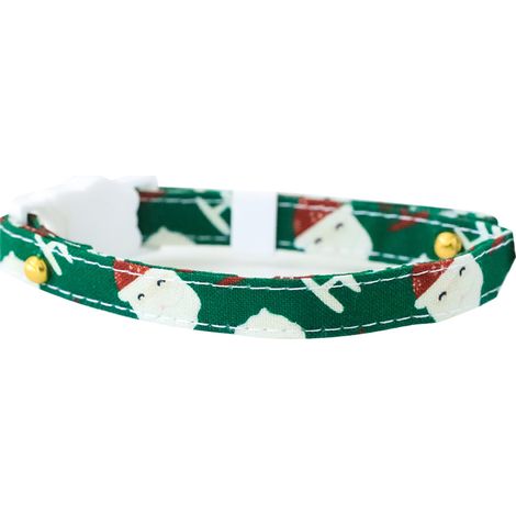 Collier Pour Chien Et Chat - Sangle En Polyester Réglable - Boucle De Sécurité Robuste - Pour Petit Animal De Compagnie - Largeur 1 27 Cm (1/5)