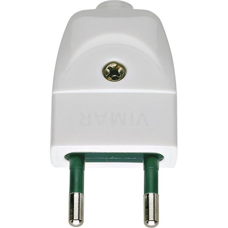 VIMAR - 00200.B 2P 10A S10 fiche axiale blanche