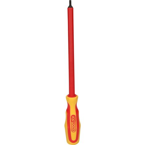 KS-Tools 117.0544 ERGOTORQUE VDE Schlitz-Schrauben dreher, 4,5mm, 315mm (1/4)