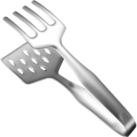 Pinze da cucina in acciaio inox, utensili ergonomici perfetti per grigliare, friggere, buffet e servire. Accessori da cucina multifunzionali. (1/4)