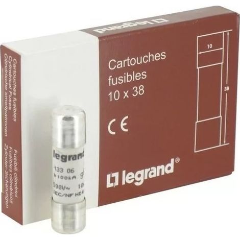 Legrand ZYL.SICHERUNG 10X38MM (13306 500V/ 6A)