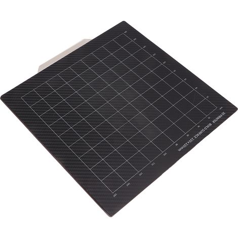 Doppelseitig flexible Stahlplatte aus PEI-Folie als Bauplatte für 3D-Drucker, 220 x 220 mm / 8,66 x 8,66 Zoll (1/5)