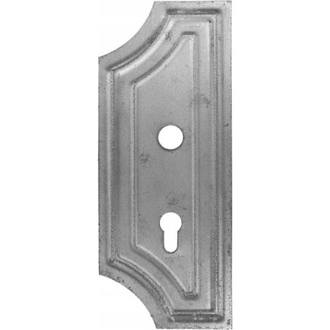 Placa izquierda, 72 orificios, elementos forjados, 63.130.72 H280XL100 2.5MM