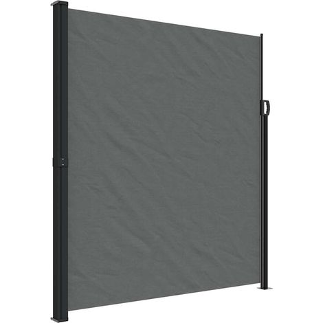 Store banne,Auvent latéral rétractable anthracite 220x300 cm CFW310778 (1/5)