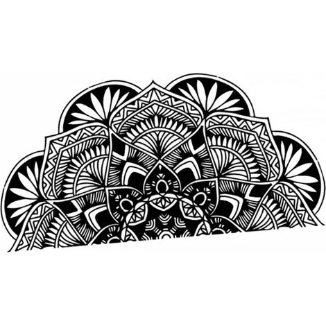 Décoration Murale Artistique - Sticker Mural Mandala Décorations Pour La Maison Le Bureau Et Le Magasin (1/5)