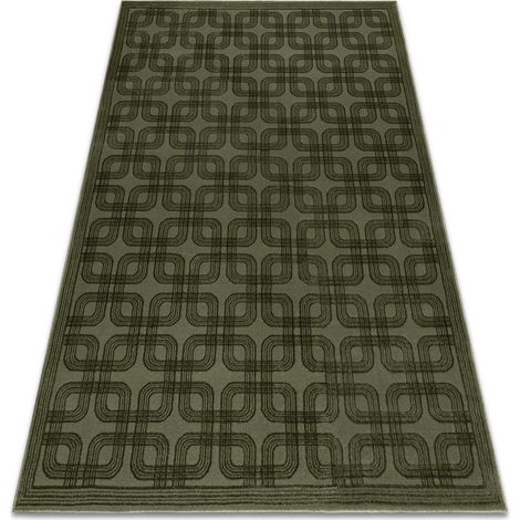 Teppich AURA J2556A grün - Geometrisch, strukturell, modern green 200x290 cm (1/5)