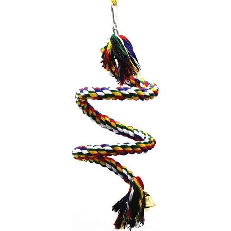 Jouet pour perroquet Pet Papagei Spielzeug-0.5M (1/4)