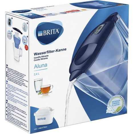 Wasserfilter Aluna blau (1/2)