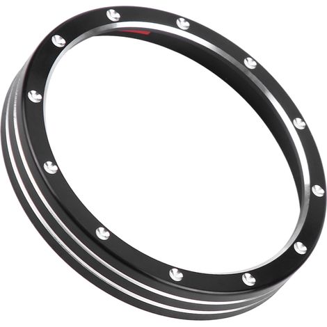 Compteur Moto Anneau Trim Chrome pour 883 1200 Dyna Street Bob Low Rider Type A (1/5)