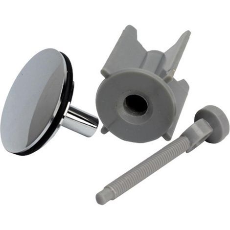 HONORNIC - Bouchon universel pour lavabo de salle de bain, bouchon de vidange escamotable de 40 mm, amovible et réglable manuellement (1/5)