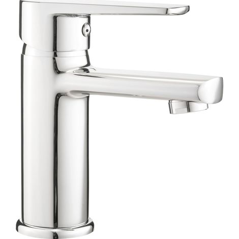 Deante TUBO Robinet de lavabo chrome design levier (1/5)