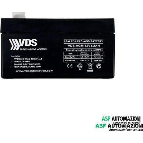 Batteria 12V 1,2 AH