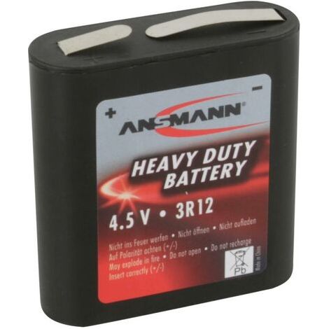 Ansmann 3R12 Flach-Batterie Zink-Kohle 1700 mAh 4.5 V 1 St. (1/5)