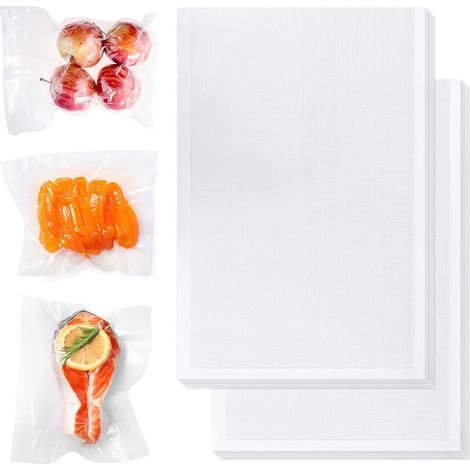 120 Sacs Sous Vide Alimentaire, Sachet Film Congelation Mise Poche Vide 15cm X 25cm pour Machine Vide, Compatible avec N'Importe Quelle Scelleuse Cuisson Cuiseur, Sans Bpa et Lfgb,OUYLAF (1/5)
